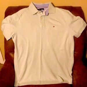 MINT GREEN L/G LARGE TOMMY HILFIGER  SHIRT